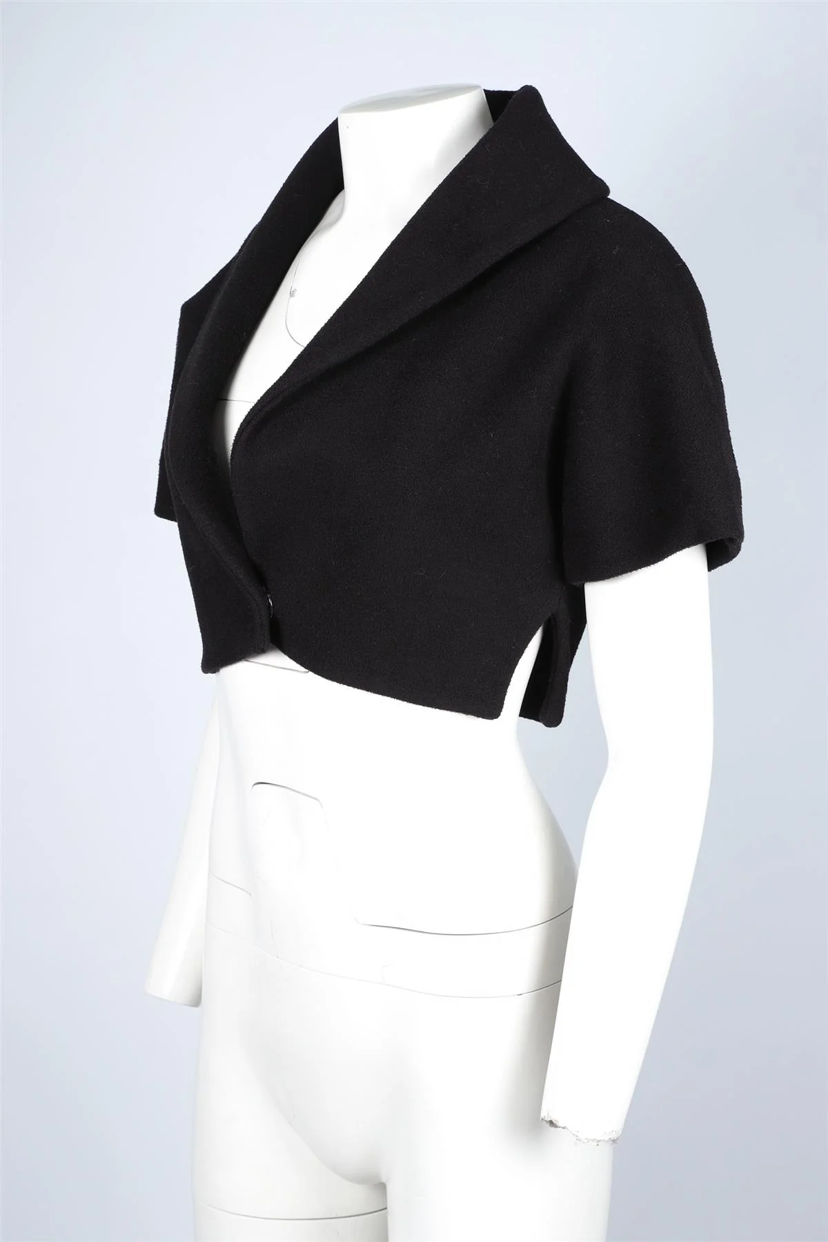 ALAÏA BLACK WOOL JACKET FR 38 UK 10 - Image 3