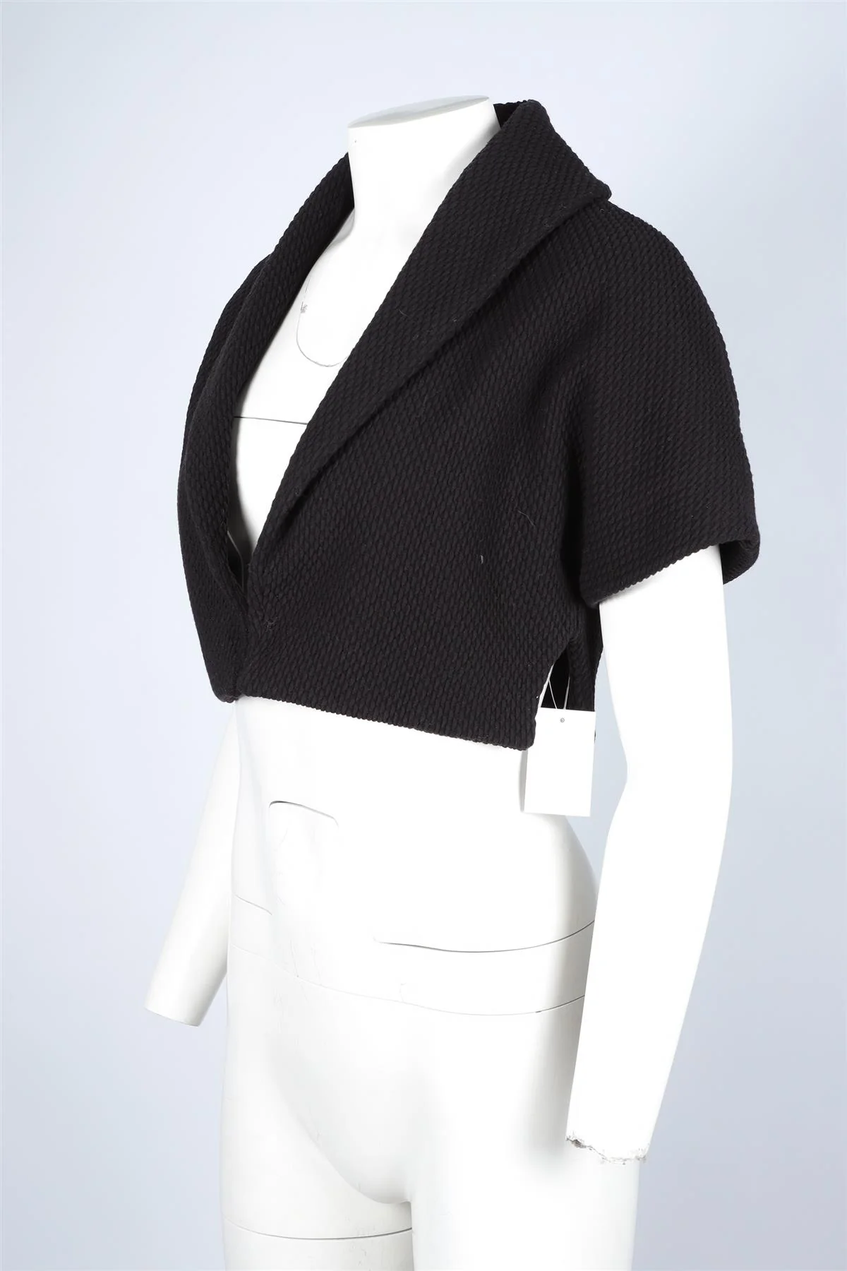 ALAÏA BLACK WOOL JACKET FR 40 UK 12 - Image 3