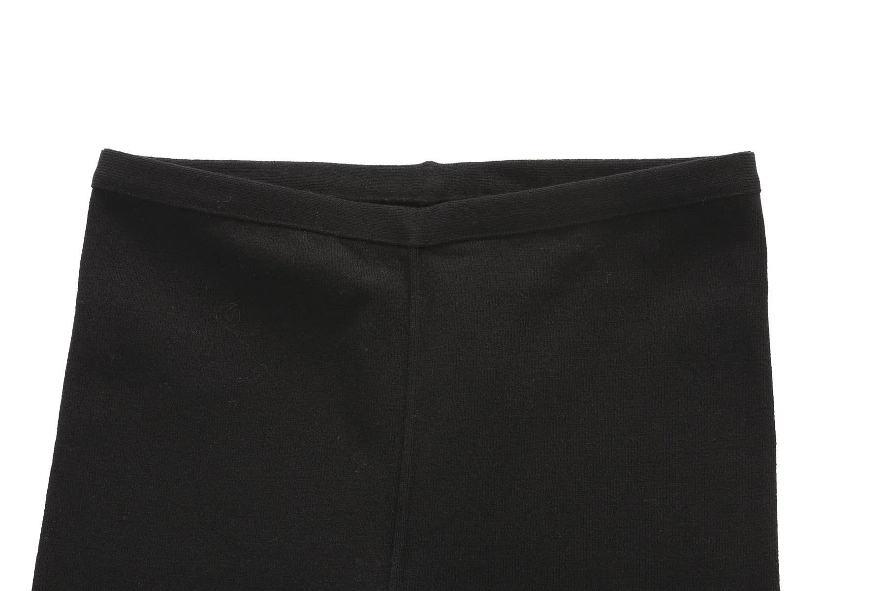 ALAÏA BLACK WOOL LEGGINGS XSMALL - Image 3