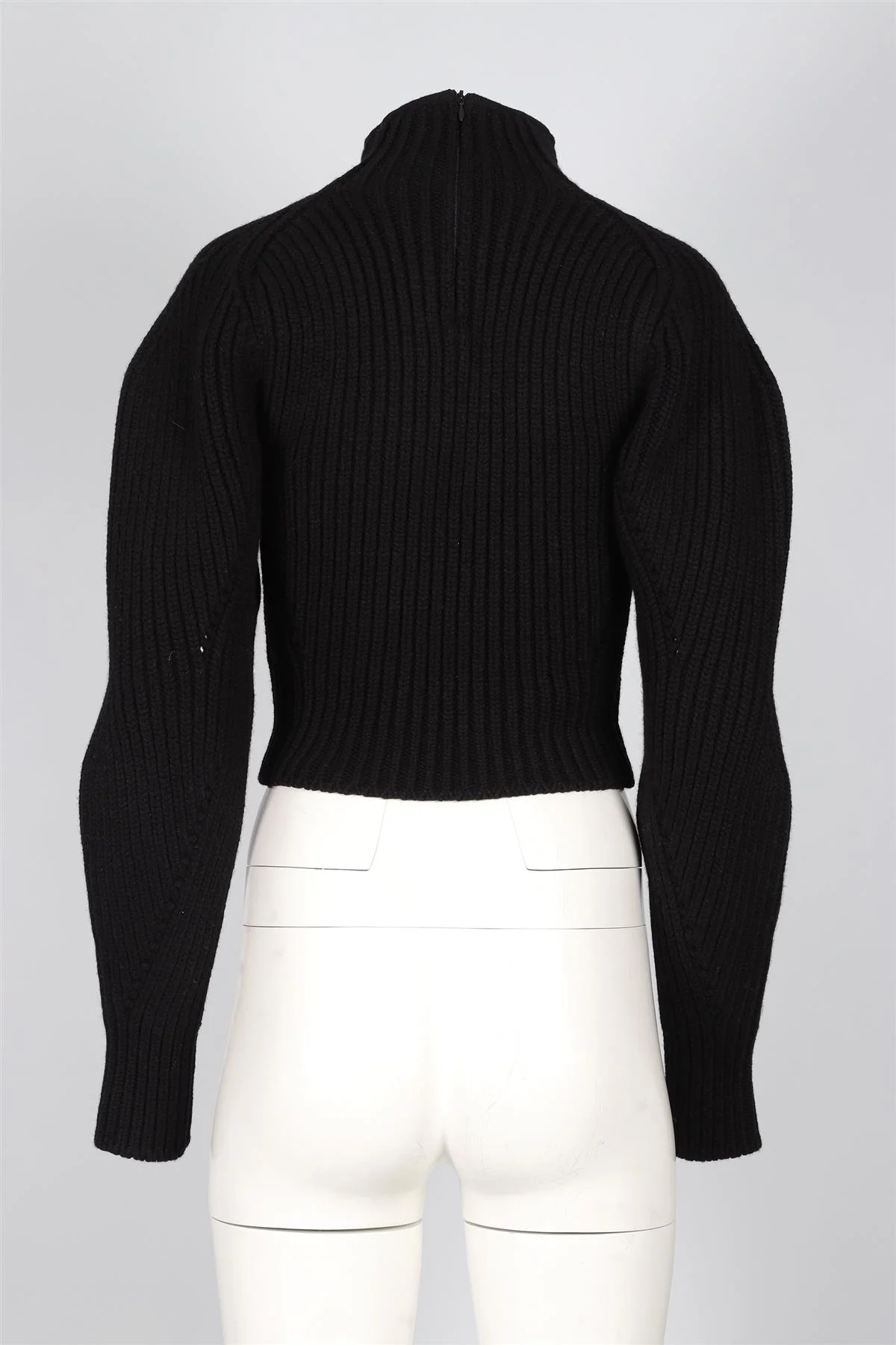 ALAÏA BLACK WOOL SWEATER FR 36 UK 8 - Image 4