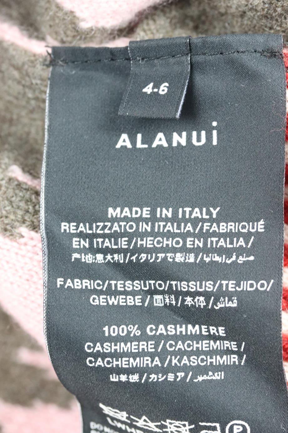 ALANUI KIDS GIRLS CASHMERE CARDIGAN 4-6 YEARS - Image 5
