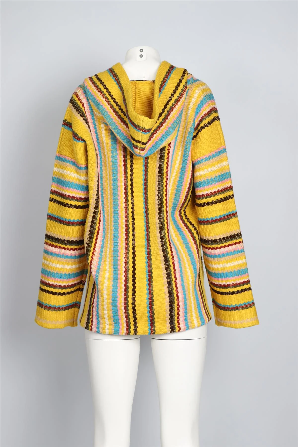ALANUI YELLOW WOOL HOODIE MEDIUM - Image 4