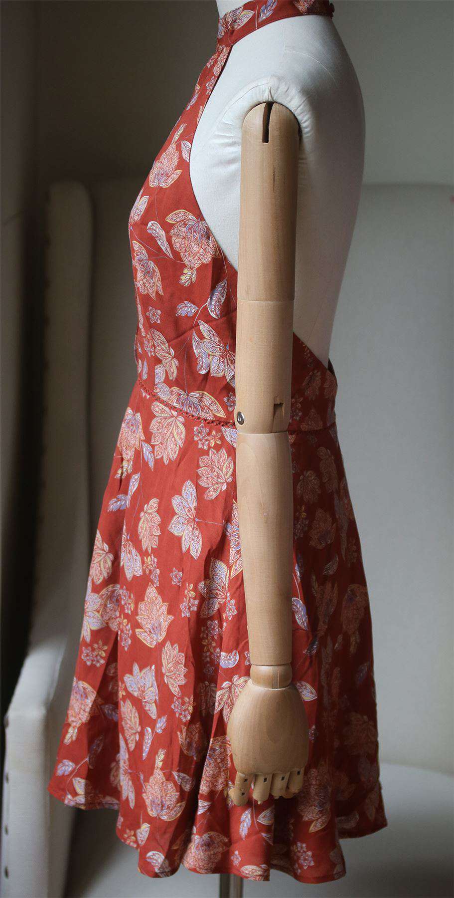 ALE BY ALESSANDRA X REVOLVE BIA FLORAL DRESS SMALL - Image 4
