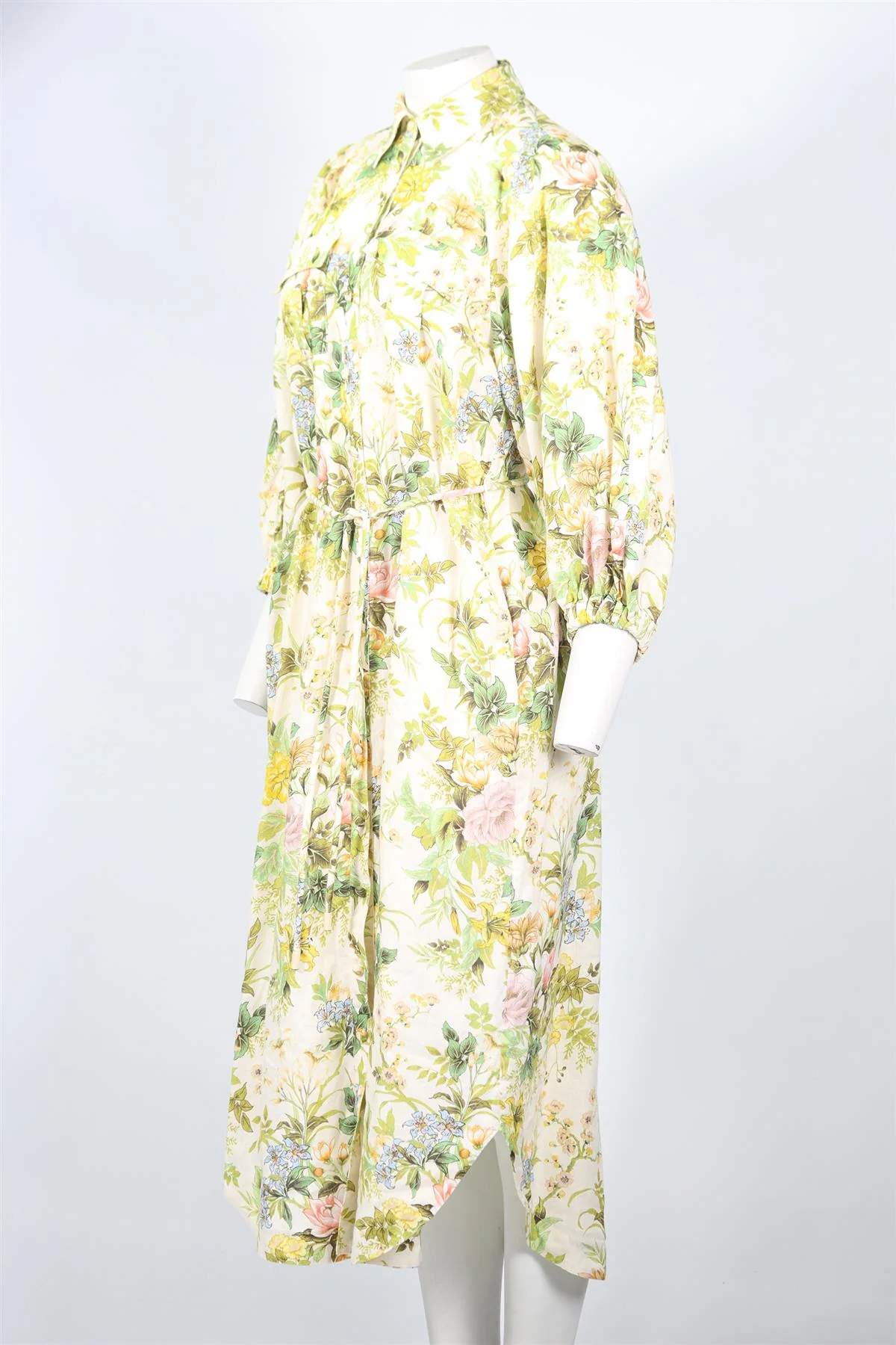 ALÉMAIS LINEN MAXI DRESS AU 10 UK 10 - Image 3