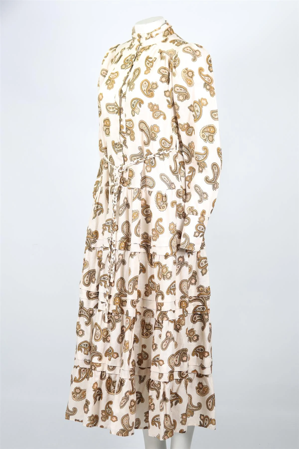 ALÉMAIS LINEN MAXI DRESS UK 8 - Image 3