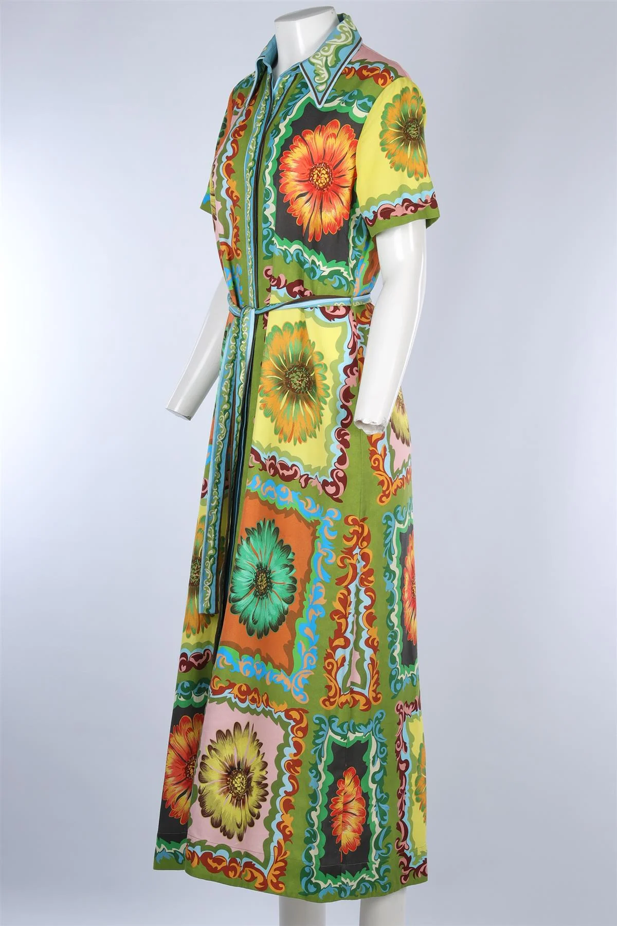 ALEMAIS MULTI TENCEL MAXI DRESS AU 12 UK 12 - Image 3