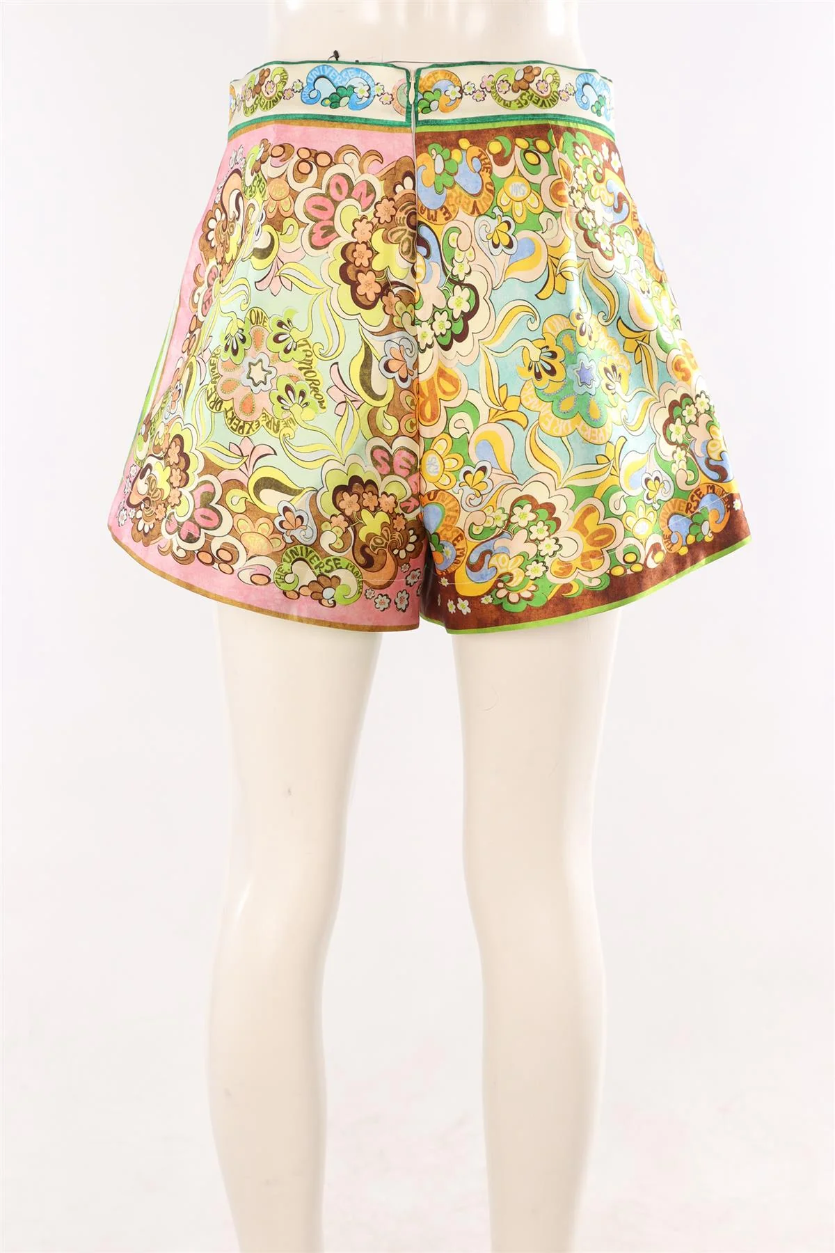 ALEMAIS MULTI WOVEN SHORTS AU 12 UK 12 - Image 4