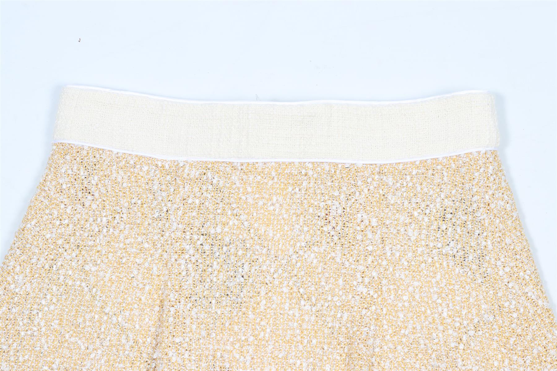 ALESSANDRA RICH COTTON BLEND MINI SKIRT IT 38 UK 6 - Image 7