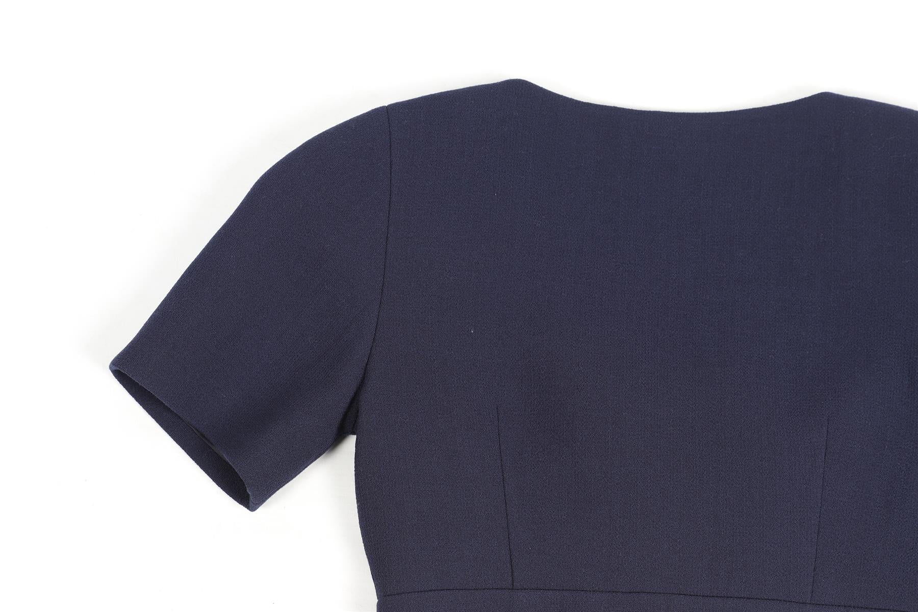 ALESSANDRA RICH CROPPED WOOL BLEND TOP IT 40 UK 8 - Image 5