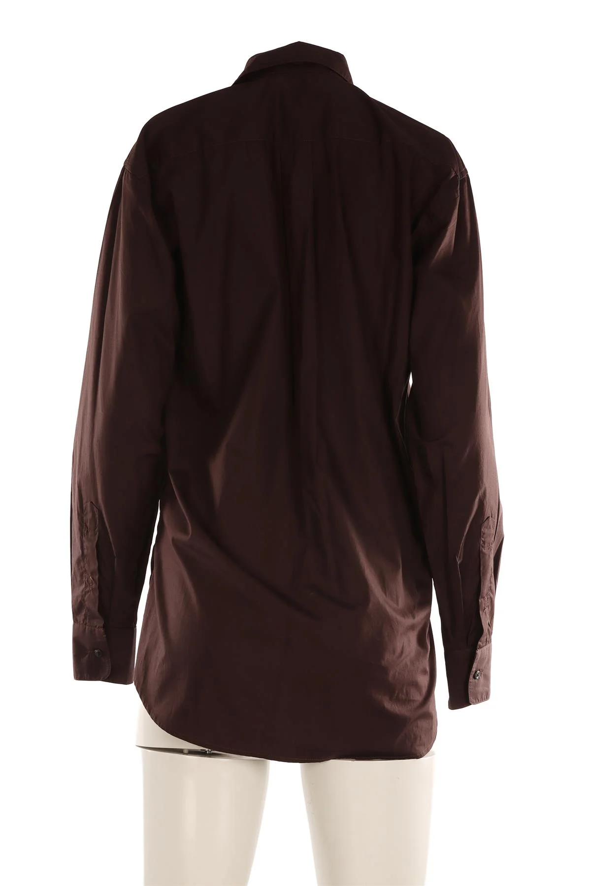 ALEX EAGLE BROWN COTTON SHIRT UK 6 - Image 4