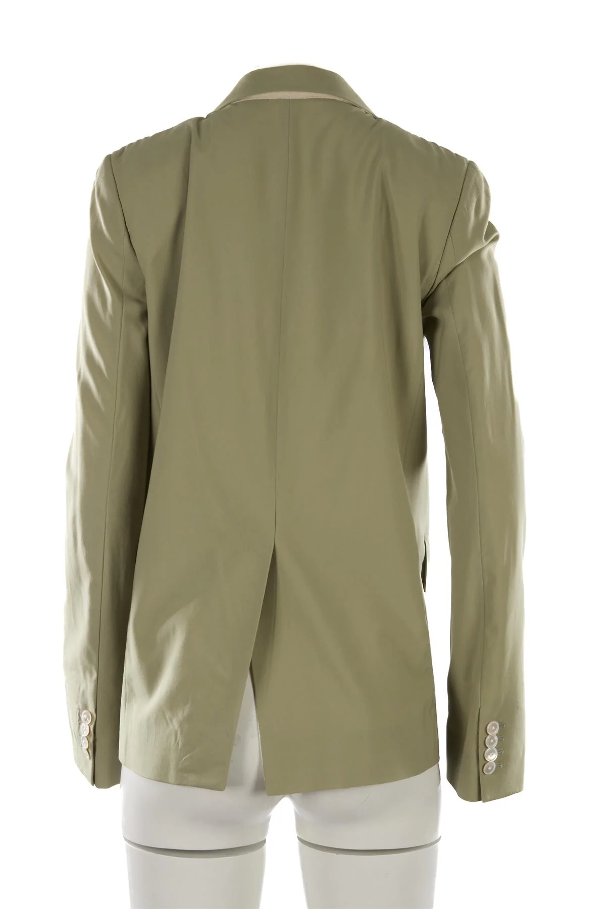 ALEX EAGLE GREEN WOOL BLAZER UK 8 - Image 4