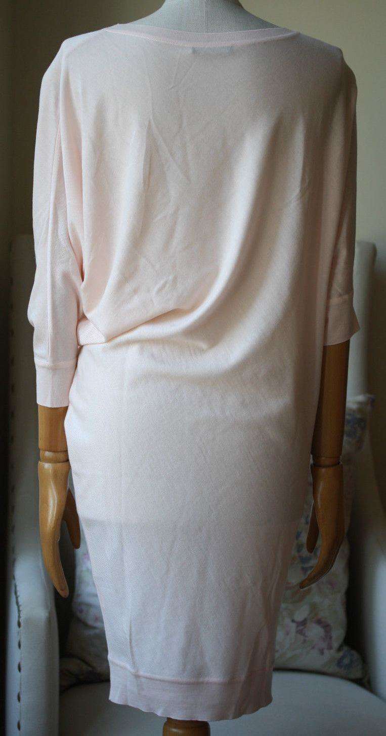 ALEXANDER MCQUEEN ASYMMETRIC WOOL SWEATER DRESS SMALL - Image 3