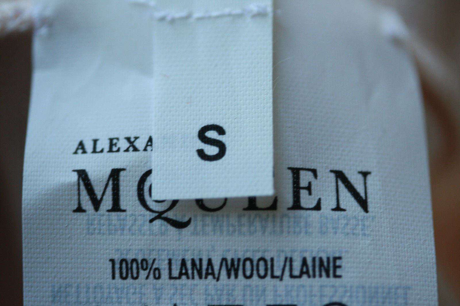 ALEXANDER MCQUEEN ASYMMETRIC WOOL SWEATER DRESS SMALL - Image 4