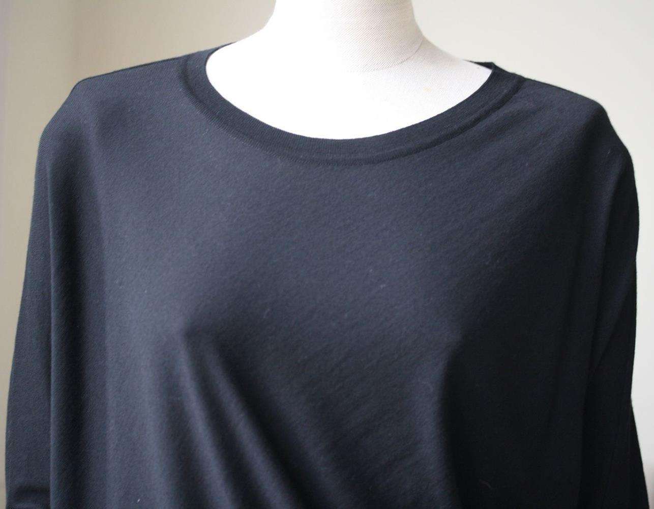 ALEXANDER MCQUEEN ASYMMETRIC WOOL SWEATER MINI DRESS XSMALL - Image 3