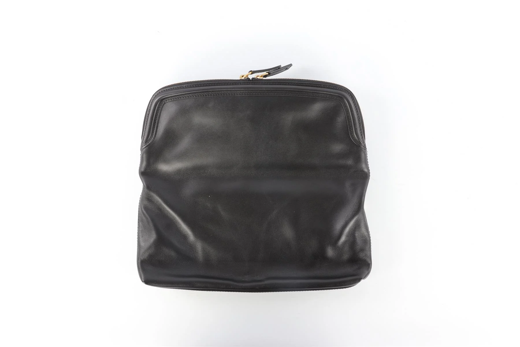 ALEXANDER MCQUEEN BLACK LEATHER CLUTCH - Image 7