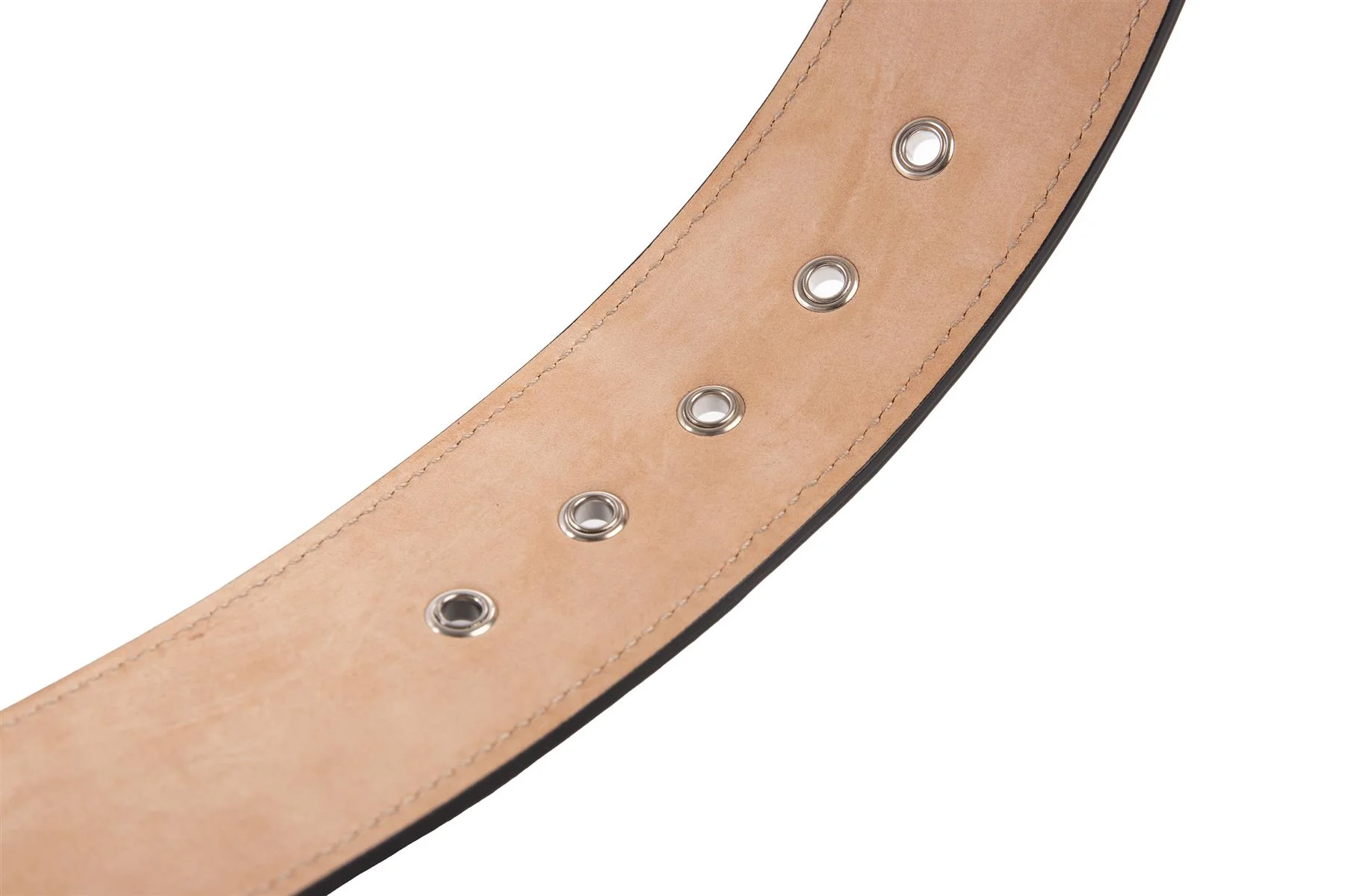 ALEXANDER MCQUEEN BLACK LEATHER WAIST BELT 85CM - Image 5