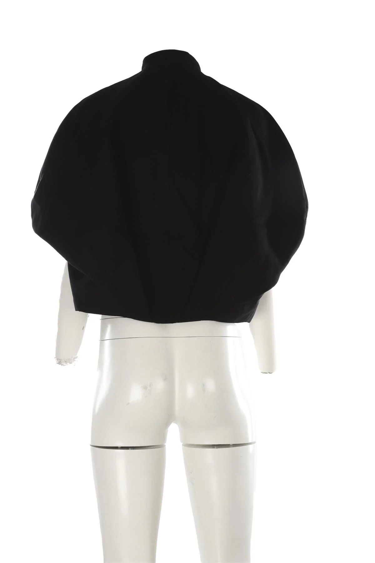 ALEXANDER MCQUEEN BLACK WOOL JACKET IT 40 UK 8 - Image 4