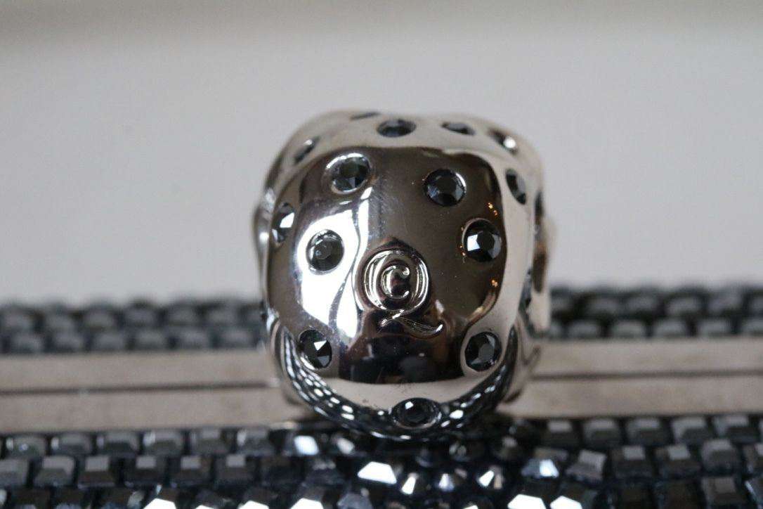 ALEXANDER MCQUEEN CLASSIC ART DECO CRYSTAL SKULL BOX CLUTCH - Image 3