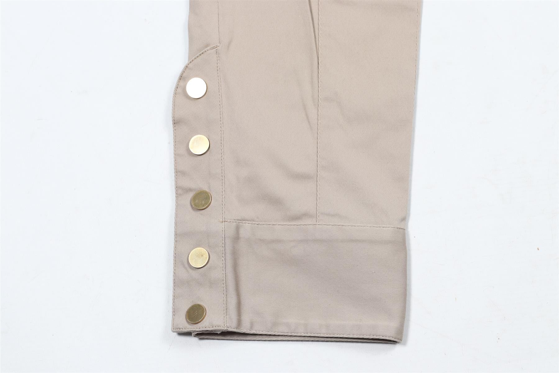 ALEXANDER MCQUEEN COTTON SKINNY PANTS IT 38 UK 6 - Image 3