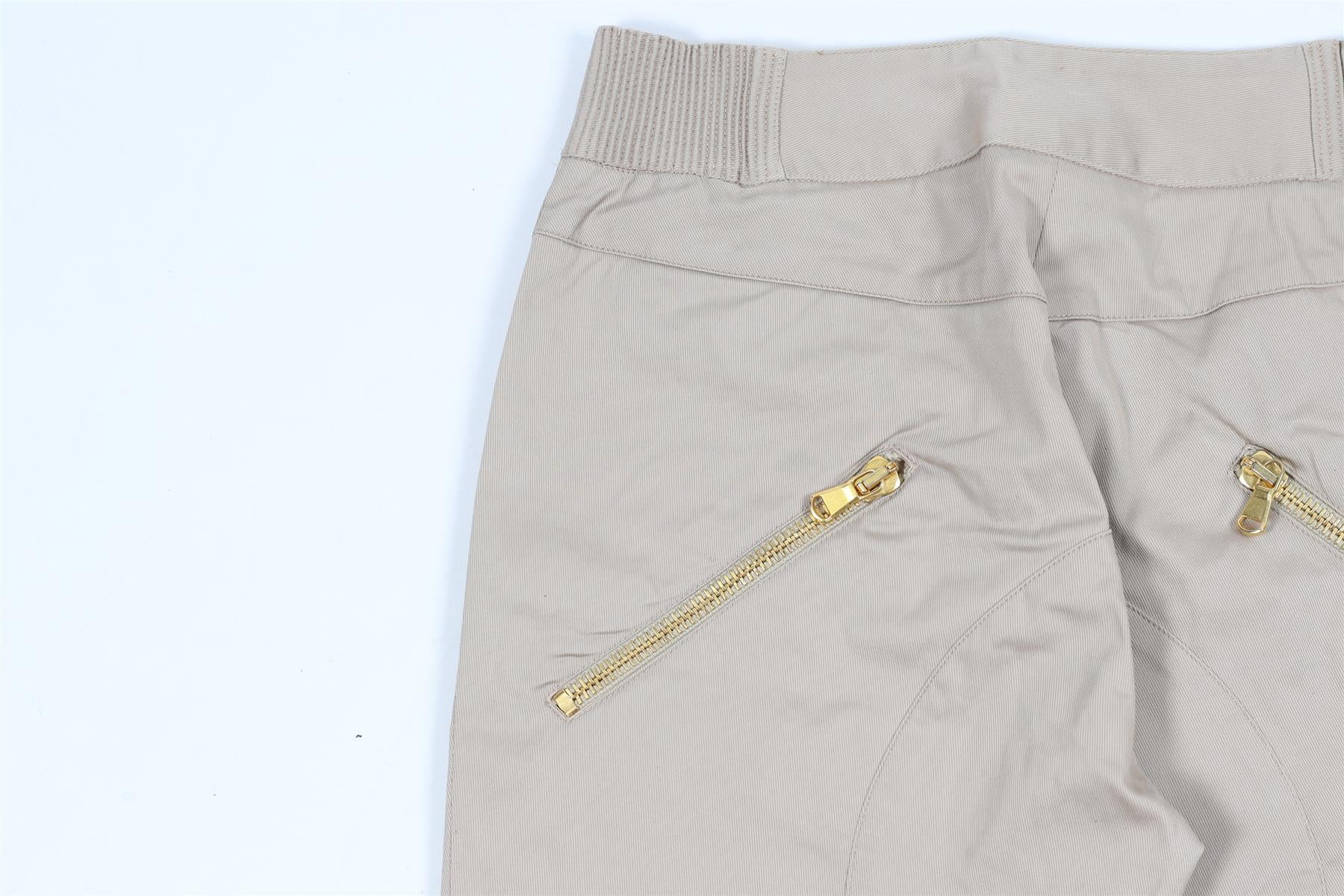 ALEXANDER MCQUEEN COTTON SKINNY PANTS IT 38 UK 6 - Image 7