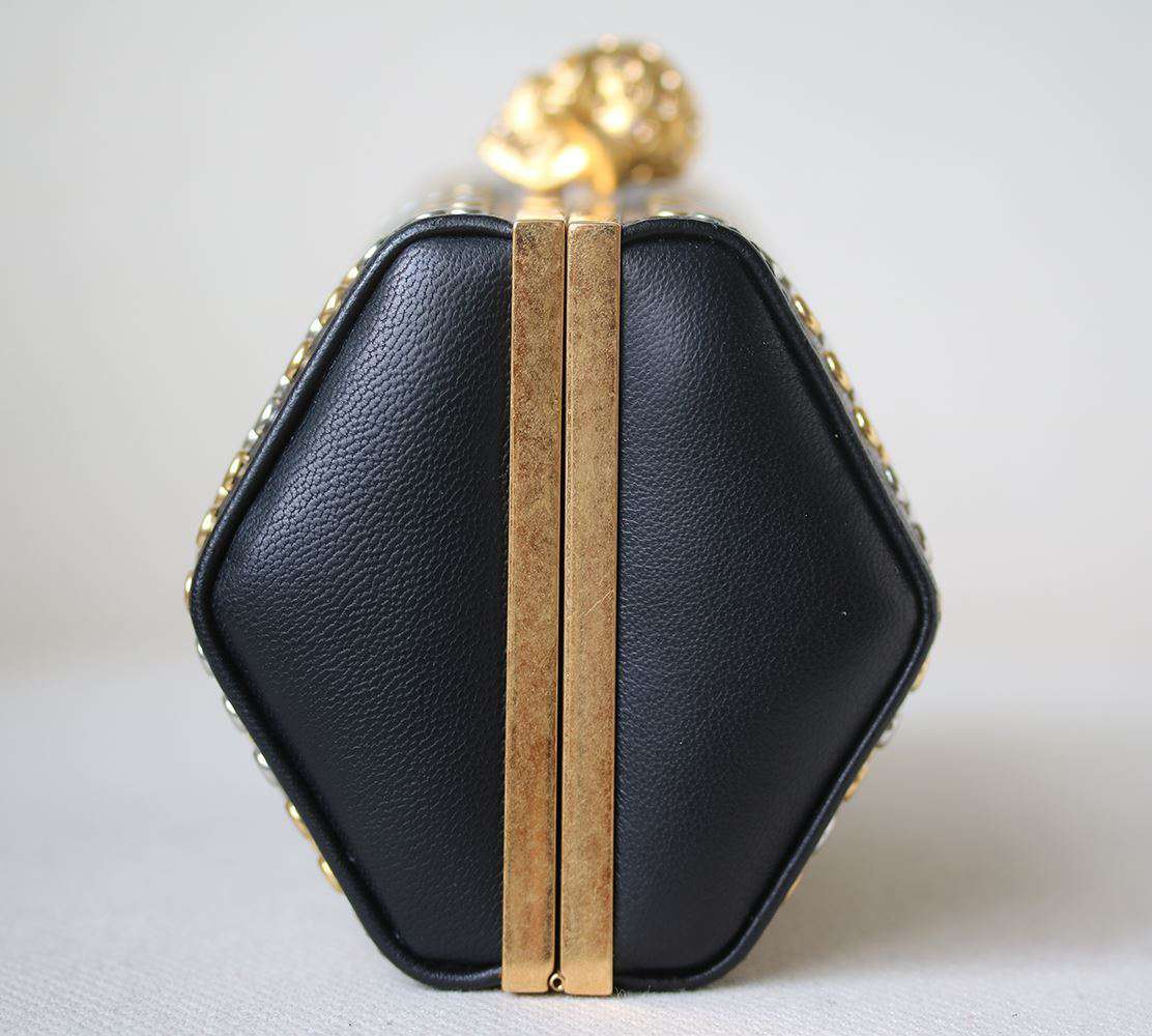 ALEXANDER MCQUEEN HEXAGON STUDDED BOX CLUTCH - Image 3