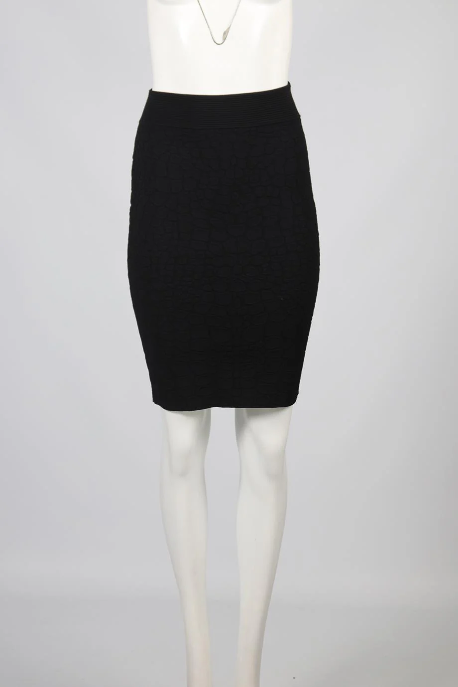 ALEXANDER MCQUEEN KNIT MIDI SKIRT SMALL - Image 2