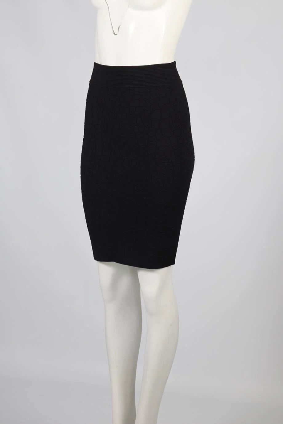ALEXANDER MCQUEEN KNIT MIDI SKIRT SMALL - Image 3