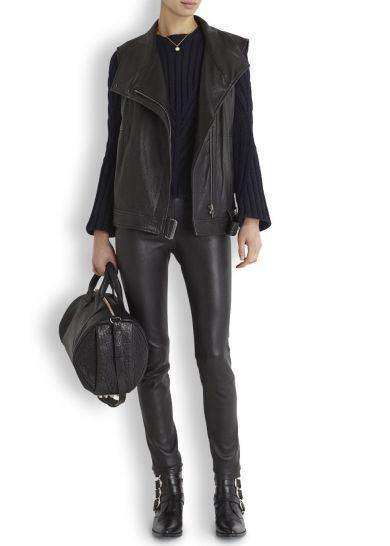 ALEXANDER MCQUEEN NAVY ZIPPED WOOL BLEND SWEATER SMALL - Image 7