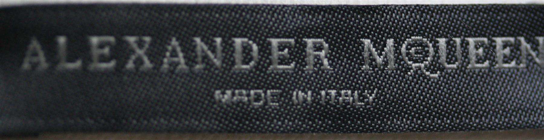 ALEXANDER MCQUEEN PLEATED PERFORATED DRESS SMALL - Image 6