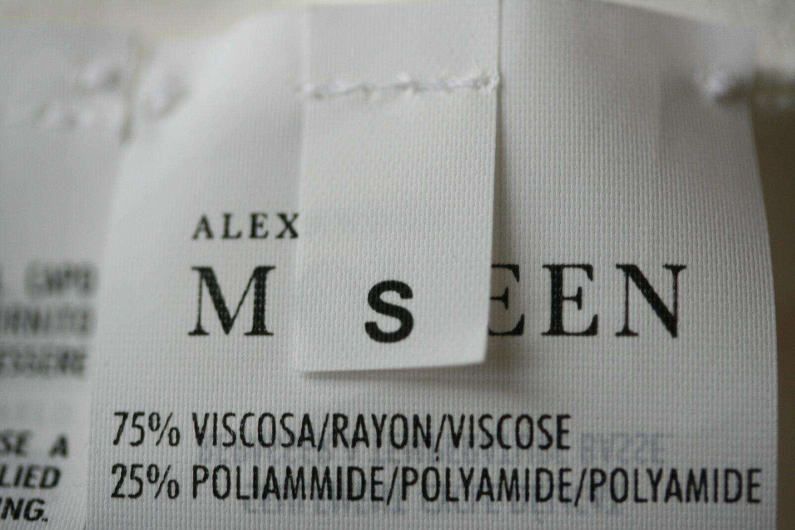 ALEXANDER MCQUEEN PLEATED PERFORATED DRESS SMALL - Image 7