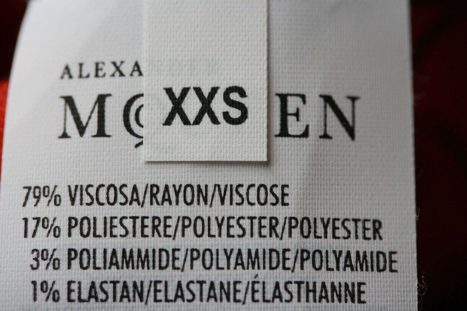 ALEXANDER MCQUEEN RED SPRAY CROSS TOP AND SKIRT XXS & XS - Image 2