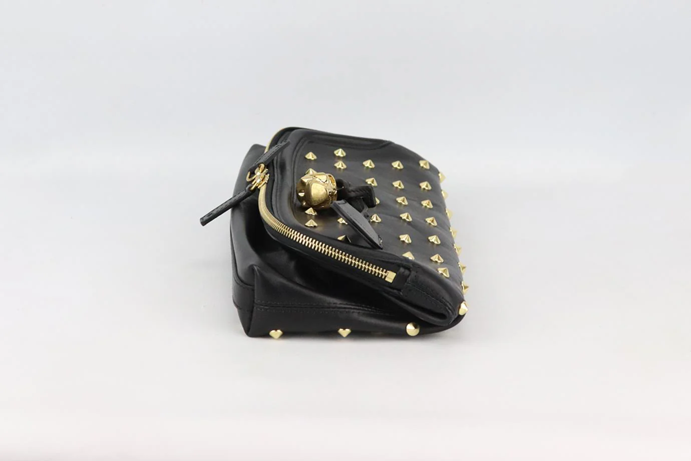 ALEXANDER MCQUEEN STUDDED LEATHER CLUTCH - Image 4