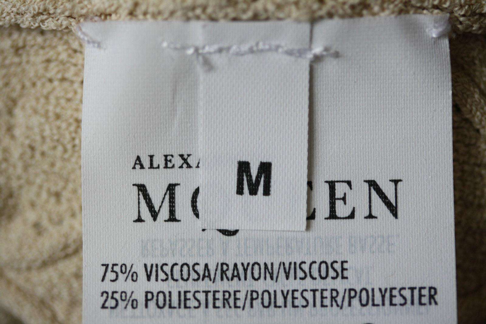 ALEXANDER MCQUEEN TEXTURED KNIT MAXI DRESS MEDIUM - Image 5