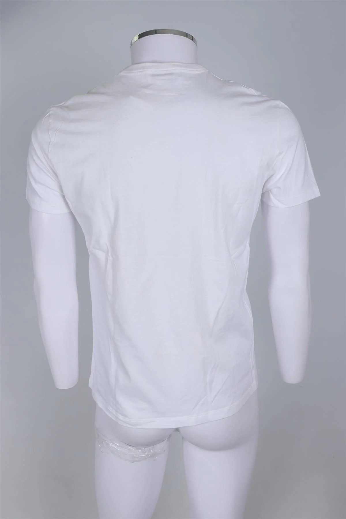 ALEXANDER MCQUEEN WHITE MEN'S COTTON T-SHIRT SMALL - Image 4