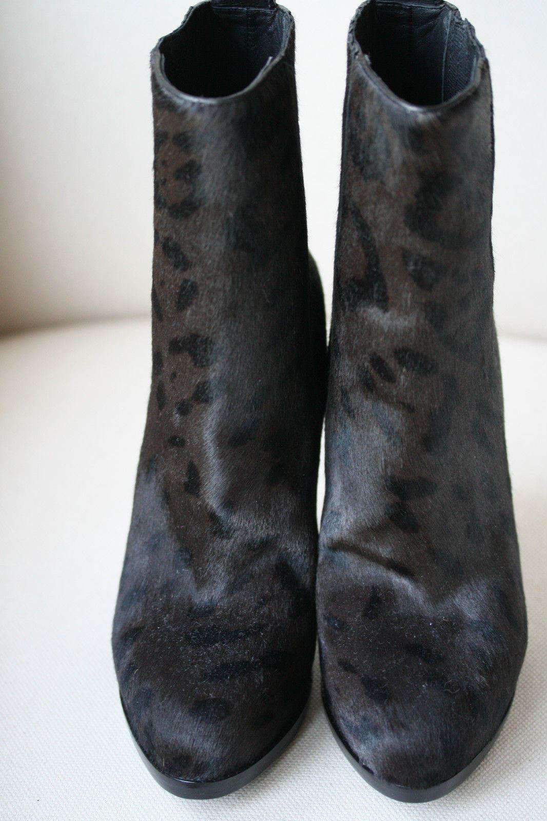 ALEXANDER WANG AYMELINE CALF HAIR BOOTS EU 38 UK 5 - Image 5