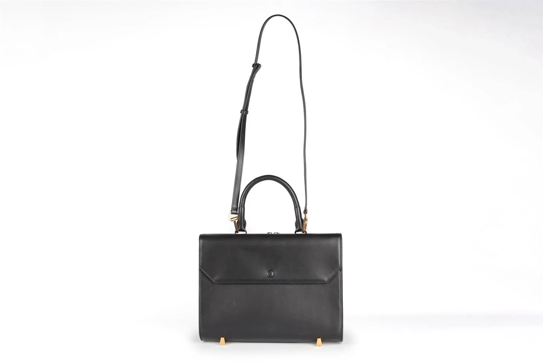 ALEXANDER WANG BLACK LEATHER TOTE BAG - Image 15