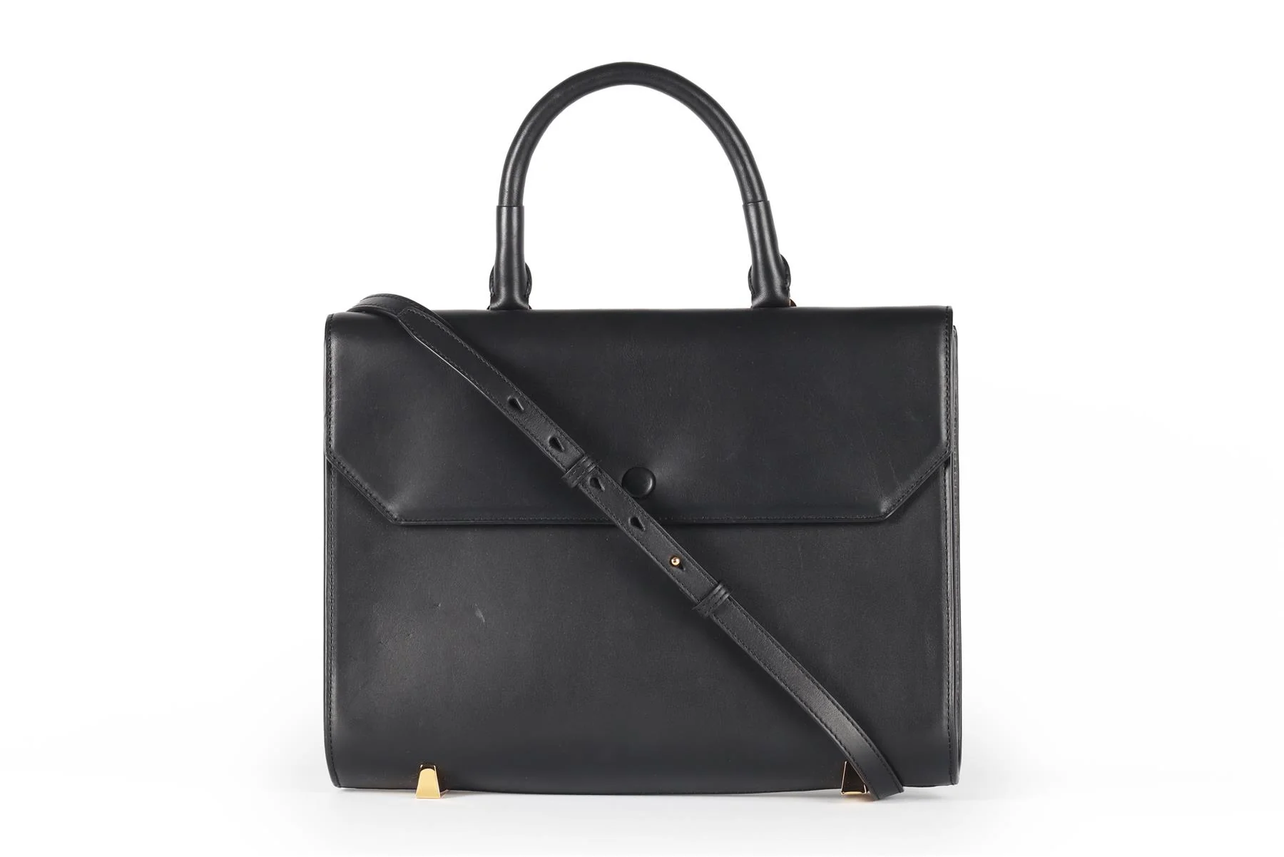 ALEXANDER WANG BLACK LEATHER TOTE BAG - Image 2