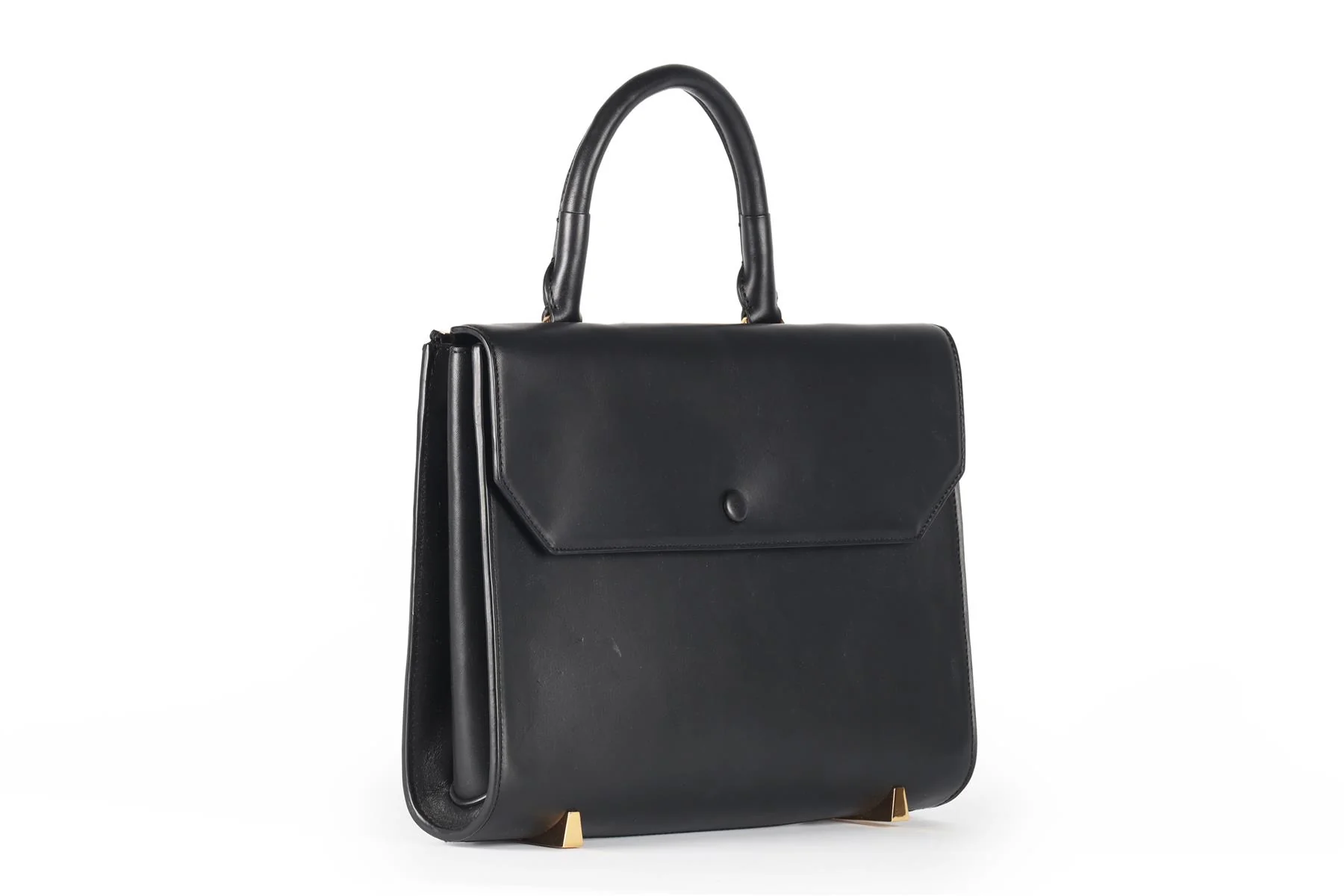ALEXANDER WANG BLACK LEATHER TOTE BAG - Image 4