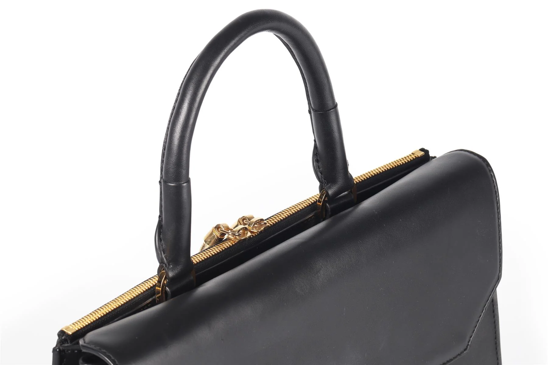 ALEXANDER WANG BLACK LEATHER TOTE BAG - Image 9