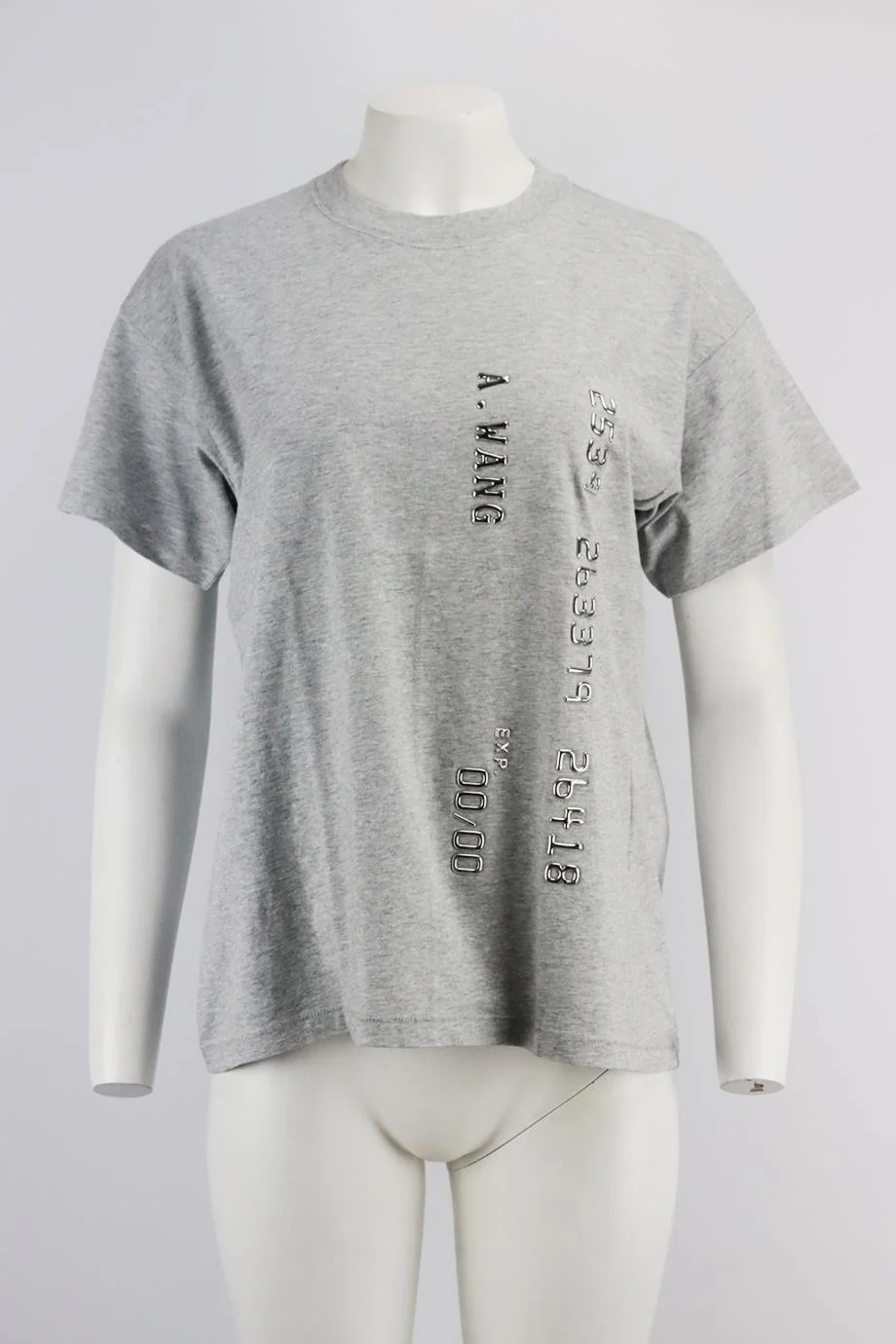 ALEXANDER WANG COTTON JERSEY T-SHIRT MEDIUM - Image 2
