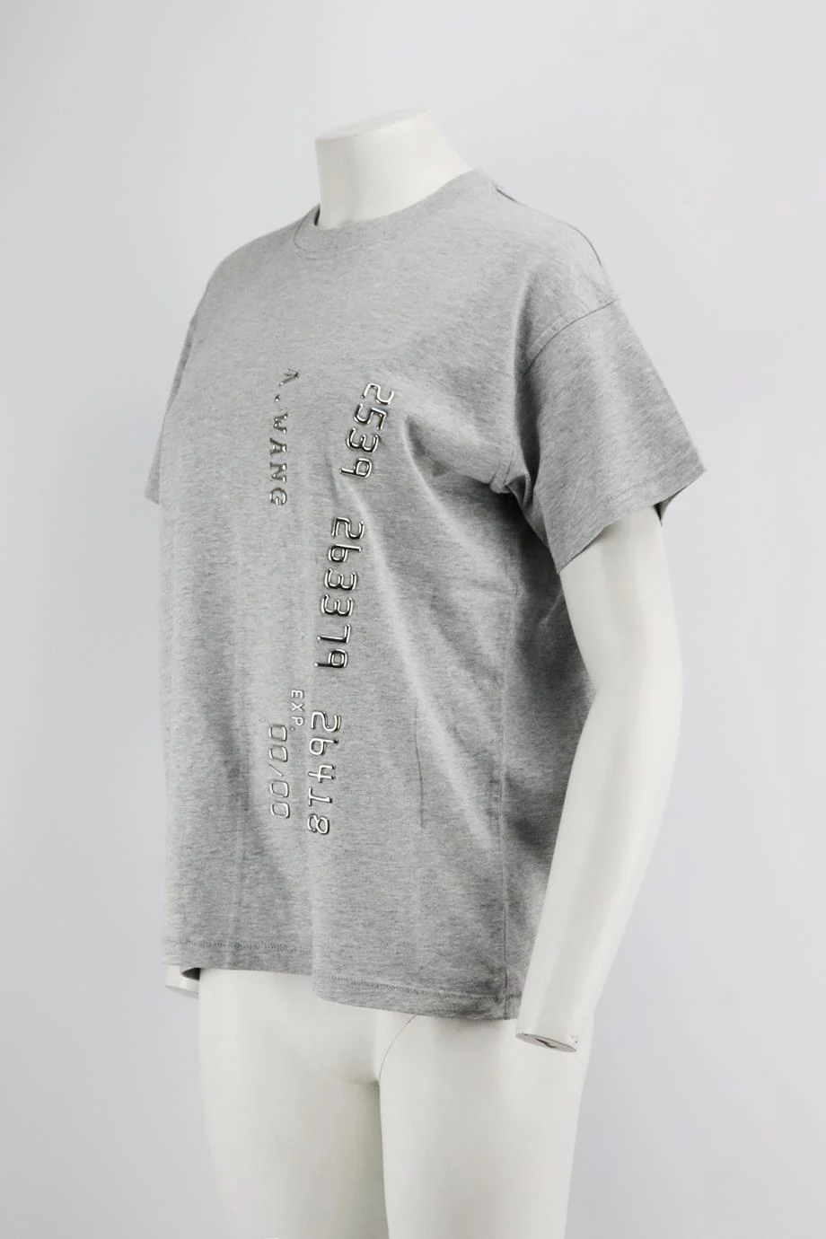 ALEXANDER WANG COTTON JERSEY T-SHIRT MEDIUM - Image 3
