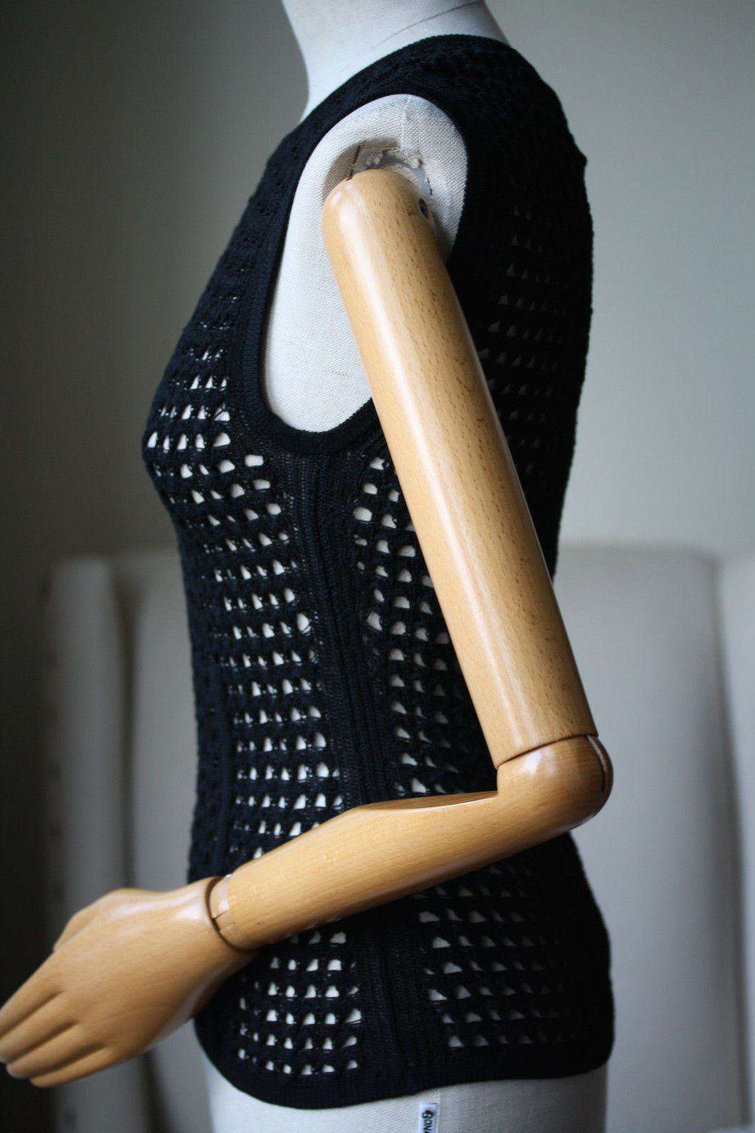 ALEXANDER WANG CROCHET KNIT TANK TOP SMALL - Image 6