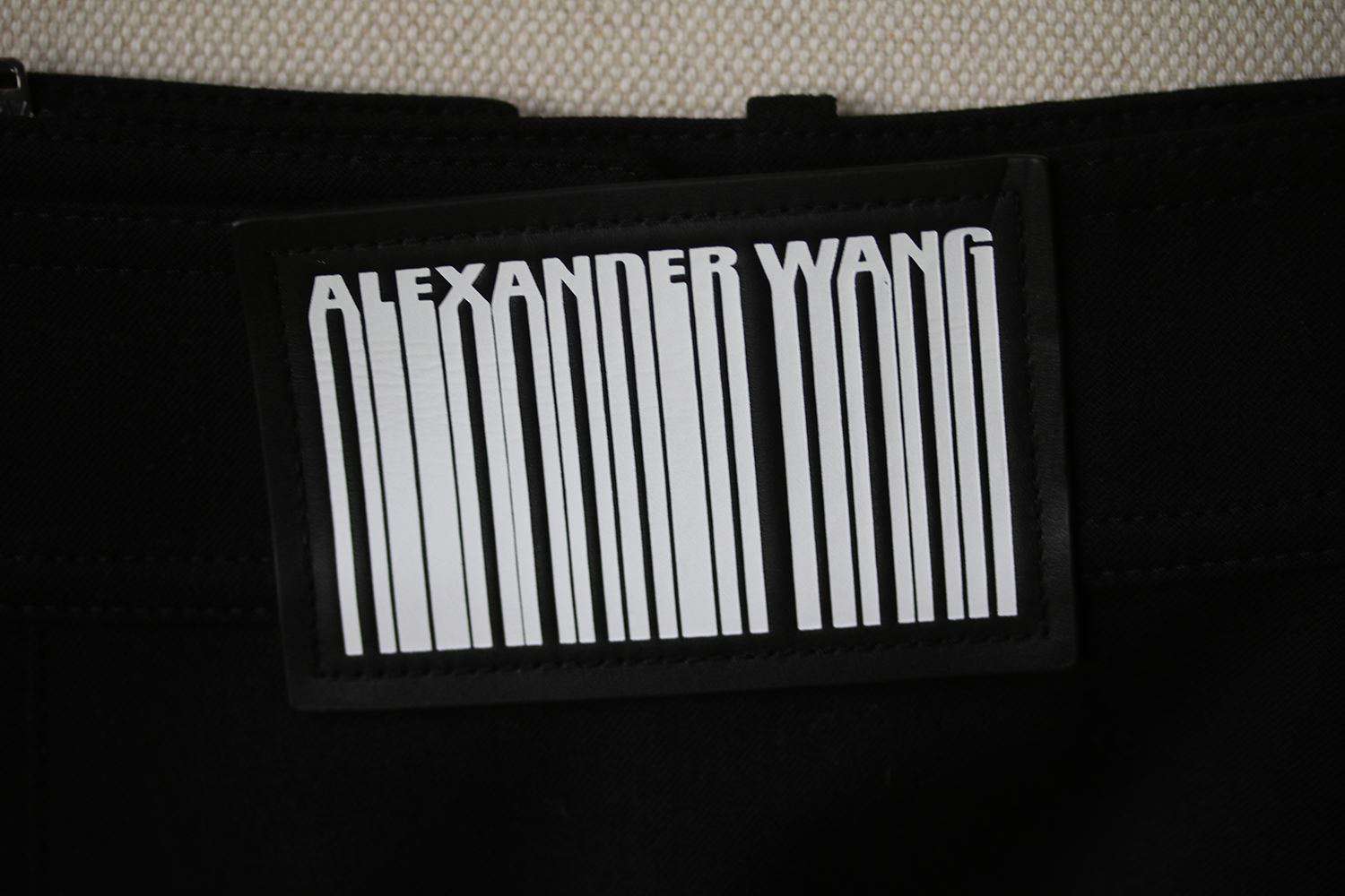 ALEXANDER WANG HIGH-WAISTED STUDDED MINI SKIRT US 2 UK 6 - Image 7