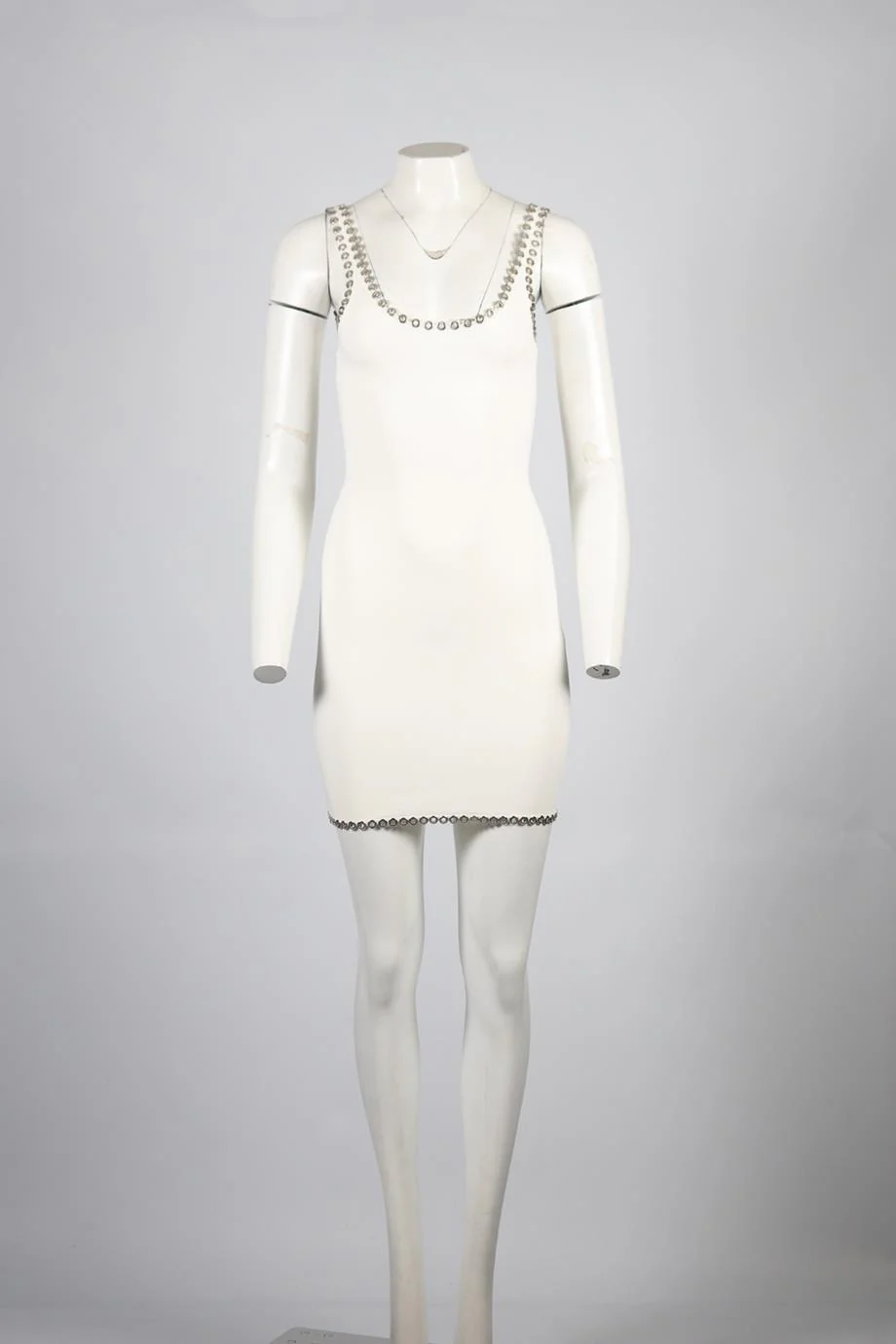 ALEXANDER WANG KNIT MINI DRESS XSMALL - Image 2