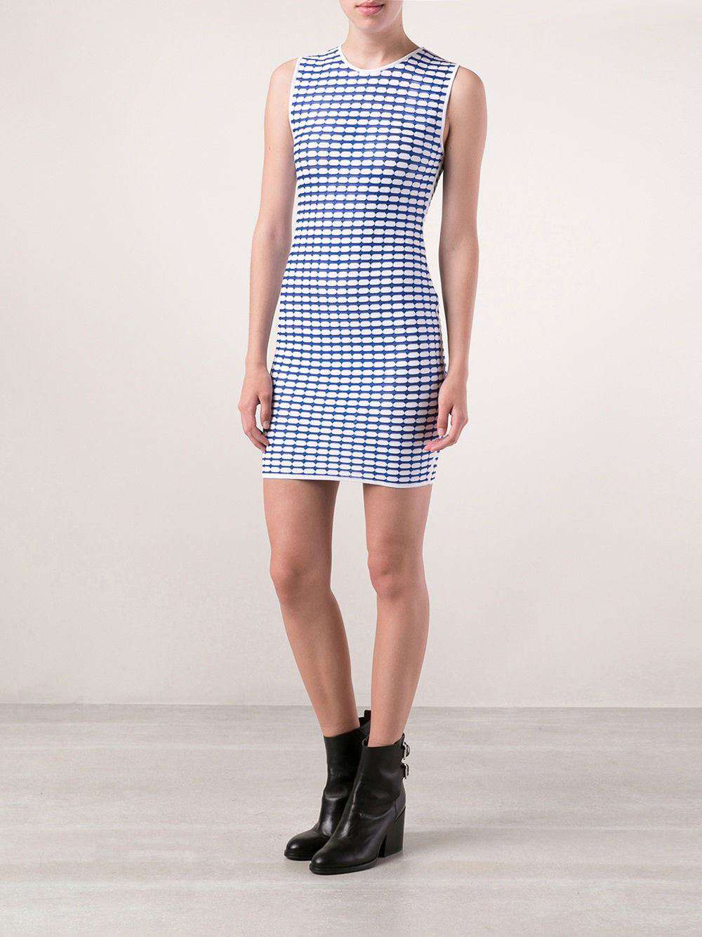 ALEXANDER WANG OPTIC TANK DRESS XS - Image 2