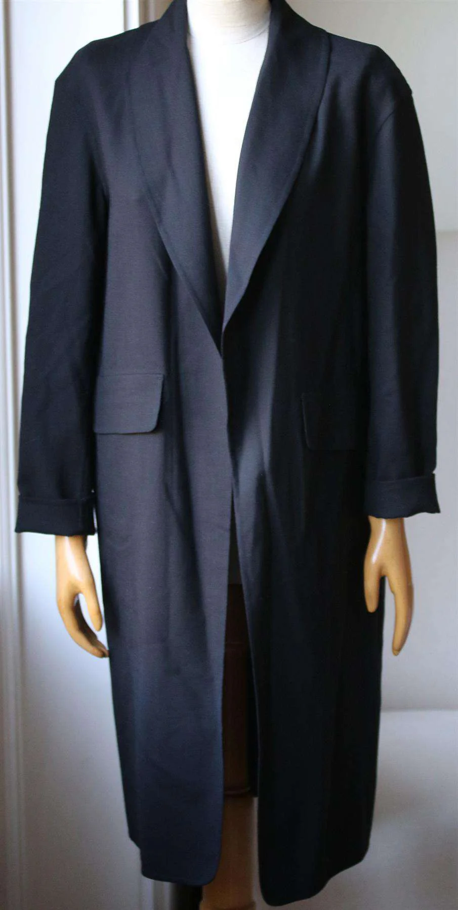 ALEXANDER WANG OVERSIZED WOOL BLEND COAT MEDIUM - Image 2