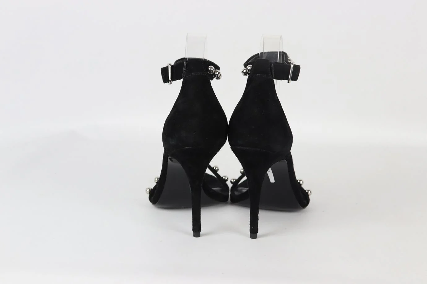 ALEXANDER WANG STUDDED SUEDE SANDALS EU 38 UK 5 US 8 - Image 4