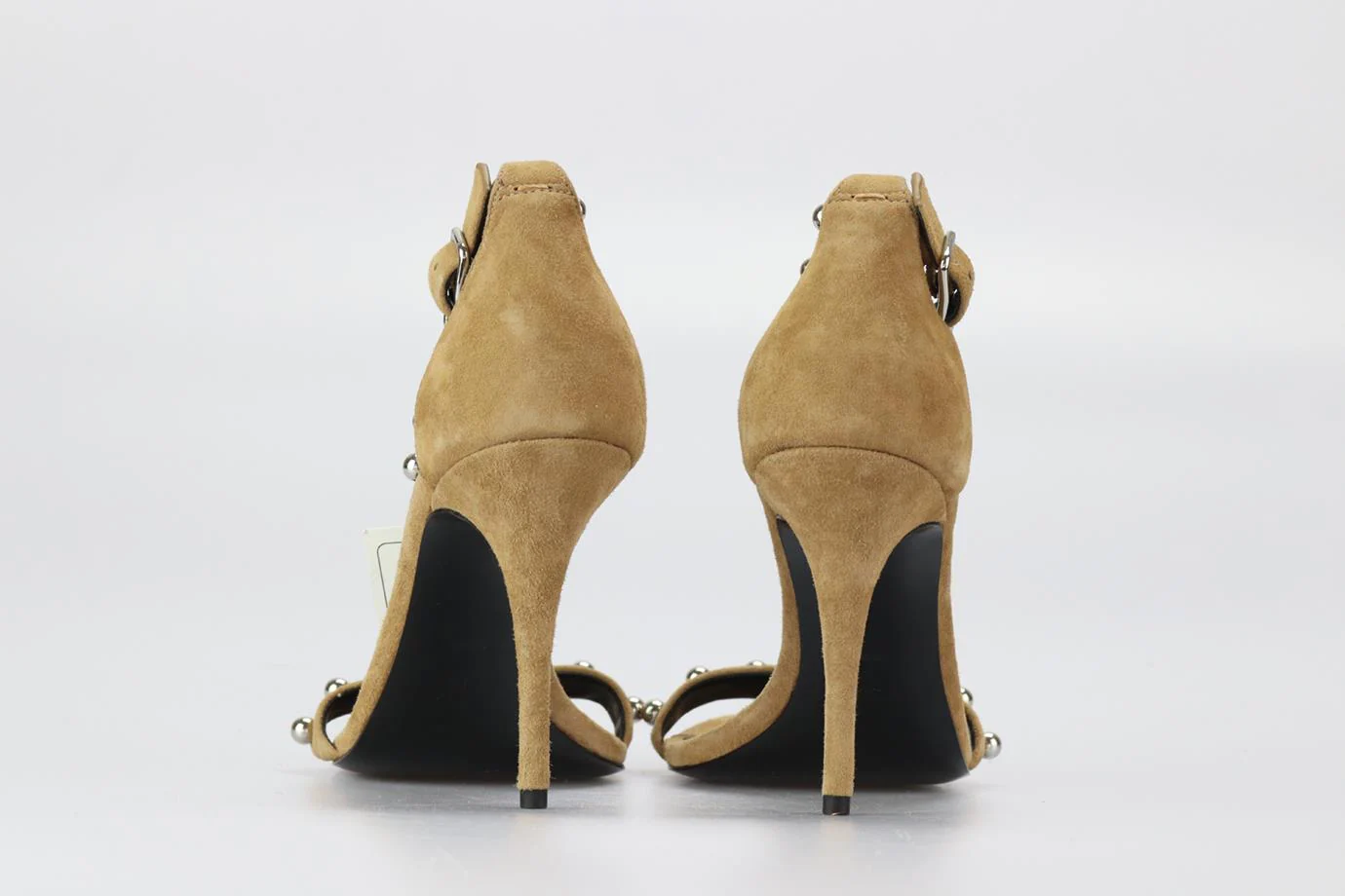 ALEXANDER WANG STUDDED SUEDE SANDALS EU 38 UK 5 US 8 - Image 4