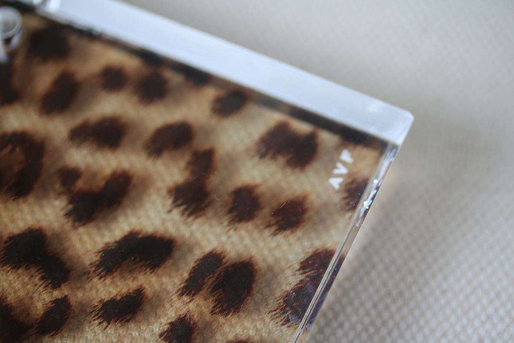 ALEXANDRA VON FURSTENBERG ANIMAL PRINTED ACRYLIC SNAP PHOTO FRAMES - Image 4