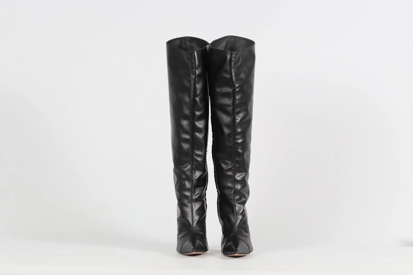 ALEXANDRE VAUTHIER LEATHER KNEE HIGH BOOTS EU 38.5 UK 5.5 US 8.5 - Image 3